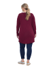 MIAMODA Pullover in weinrot