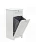 FineBuy Badregal in Weiß / MDF / 40x38x90