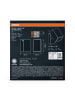 Osram ENDURA Classic Cube Außen-Wandleuchte, silber, GU10