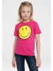 Logoshirt T-Shirt Smiley in pink