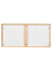 Beliani 2er-Set Doppelbett EPANEY in Braun