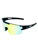 YEAZ SUNSPARK Sport-Sonnenbrille Black/Golden Green in gelb
