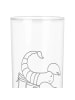 Mr. & Mrs. Panda Glas Sternzeichen Skorpion ohne Spruch in Transparent