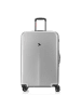 Pack Easy Genius 4 Rollen Trolley M 66 cm mit Dehnfalte in silber