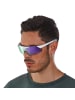 YEAZ SUNUP Set Magnet-Sport-Sonnenbrille in mattweiß
