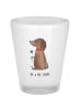 Mr. & Mrs. Panda Pinnchen Hund Blume ohne Spruch in Transparent