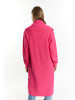 IZIA Damen Long Cardigan in Pink