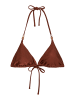 Marc O'Polo Triangel-Bikini-Top Shiny in cappuccino
