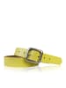 FRONHOFER Ledergürtel in Lemon