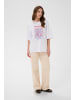 SAINT TROPEZ T-Shirt kurzarm LoralieSZ Regular fit in Bright White