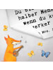 Mr. & Mrs. Panda Gästehandtuch Handwerker Herz mit Spruch in Weiß