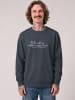 wat? Apparel Sweatshirt Ich will ja nichts sagen aber in India Ink Grey