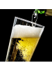 Mr. & Mrs. Panda Bier Glas Mops Verliebt mit Spruch in Transparent