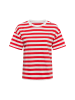 Marie Lund Shirt in rot ecru