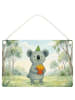 Mr. & Mrs. Panda Wandtafel Koala Pommes Design ohne Spruch in Weiß