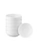 Seltmann Weiden 6er Set Foodbowls Sento Home ø 20,2 cm weiß in weiß