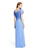 Vera Mont Abendkleid mit Stickerei in Paris Blue