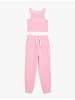 KOTON 2tlg. Outfit: T-Shirt/Hose in Rosa