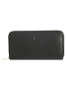 DuDu Geldbörse Leder 19 cm in black pop
