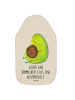 Mr. & Mrs. Panda Wärmflasche Avocado Pfeifen mit Spruch in Weiß