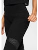 LASCANA ACTIVE Caprileggings in schwarz