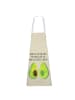 Mr. & Mrs. Panda Grillschürze Avocado Pärchen mit Spruch in Gelb Pastell