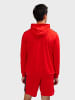 Hummel Reißverschluss Kapuzenpullover Hmlauthentic Herren in TRUE RED