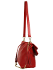 Samantha Look Umhängetasche echt Leder in rot