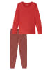 Schiesser Schlafanzug Comfort Essentials in beere