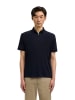 SELECTED HOMME Poloshirt SLMFAVE ZIP SS in Blau
