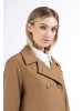 DreiMaster Damen Übergangsmantel Aus Wollgemisch in Sand
