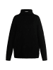 Usha Damen Rollkragenpullover in Schwarz