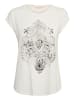 Kaffe T-Shirt kurzarm BPmally Loose fit in Chalk