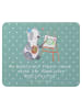 Mr. & Mrs. Panda Mouse Pad Künstlerin Visionen mit Spruch in Meeresbrise