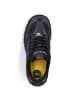 Buffalo Plateau-Sneaker in schwarz