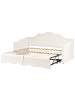 Beliani 3-tlg Tagesbett LORETTE in Beige
