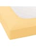 Janine Spannbettlaken Jersey Elastic in vanille