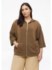 s.Oliver Sweatshirt Jacke in 8918_dunkelbraun