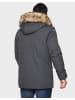 Threadbare Winterjacke in Charcoal