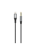 COFI 1453 Audiokabel iPhone - Miniklinke 3,5 mm 1 m grau in Grau