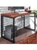 KADIMA DESIGN Industrie Schreibtisch, Sheesham-Massivholz/Metall, Handgefertigt