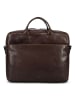Jost Glasgow Aktentasche Leder 37 cm Laptopfach brown