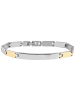 Adeliás Damen Armband – Gliederarmband aus Edelstahl 20 cm in silber
