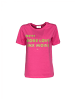 NENETTE T-Shirt DOUBLE Fuchsia