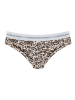 Copenhagen Studios Bikinislip in braun-gemustert