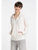 myMo Sweatjacke in Wollweiss