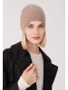 Style Republic Kaschmir Beanie fein gerippt in nougat