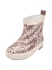 Playshoes Gummistiefel Halbschaft Blumen in violett