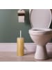 relaxdays WC-Bürstenhalter in Natur - (H)37,5 x Ø 10,5 cm