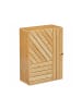 relaxdays Hängeschrank in Natur - (B)40 x (H)55 x (T)20 cm